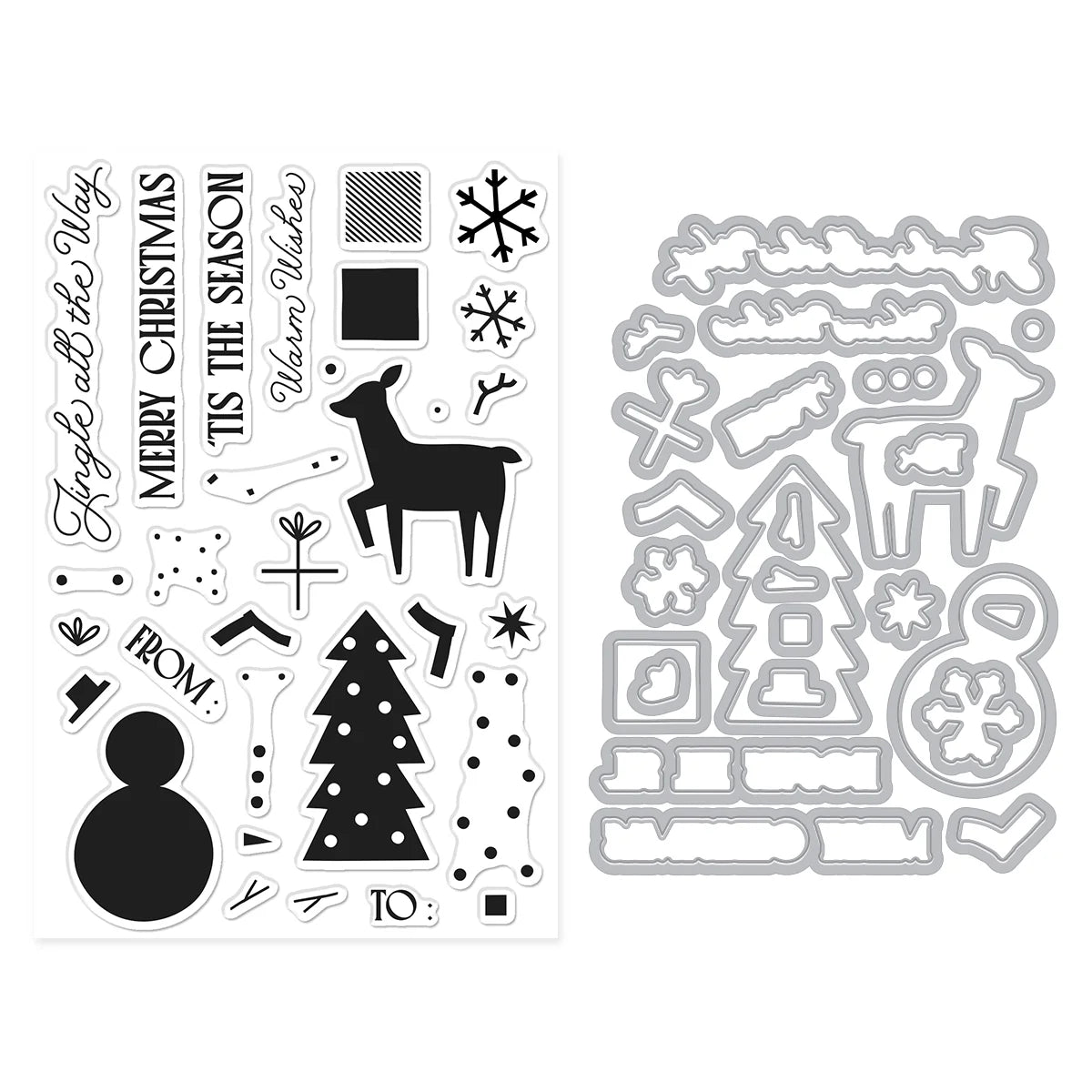 Holiday Stamp Along with Hero Arts 2026