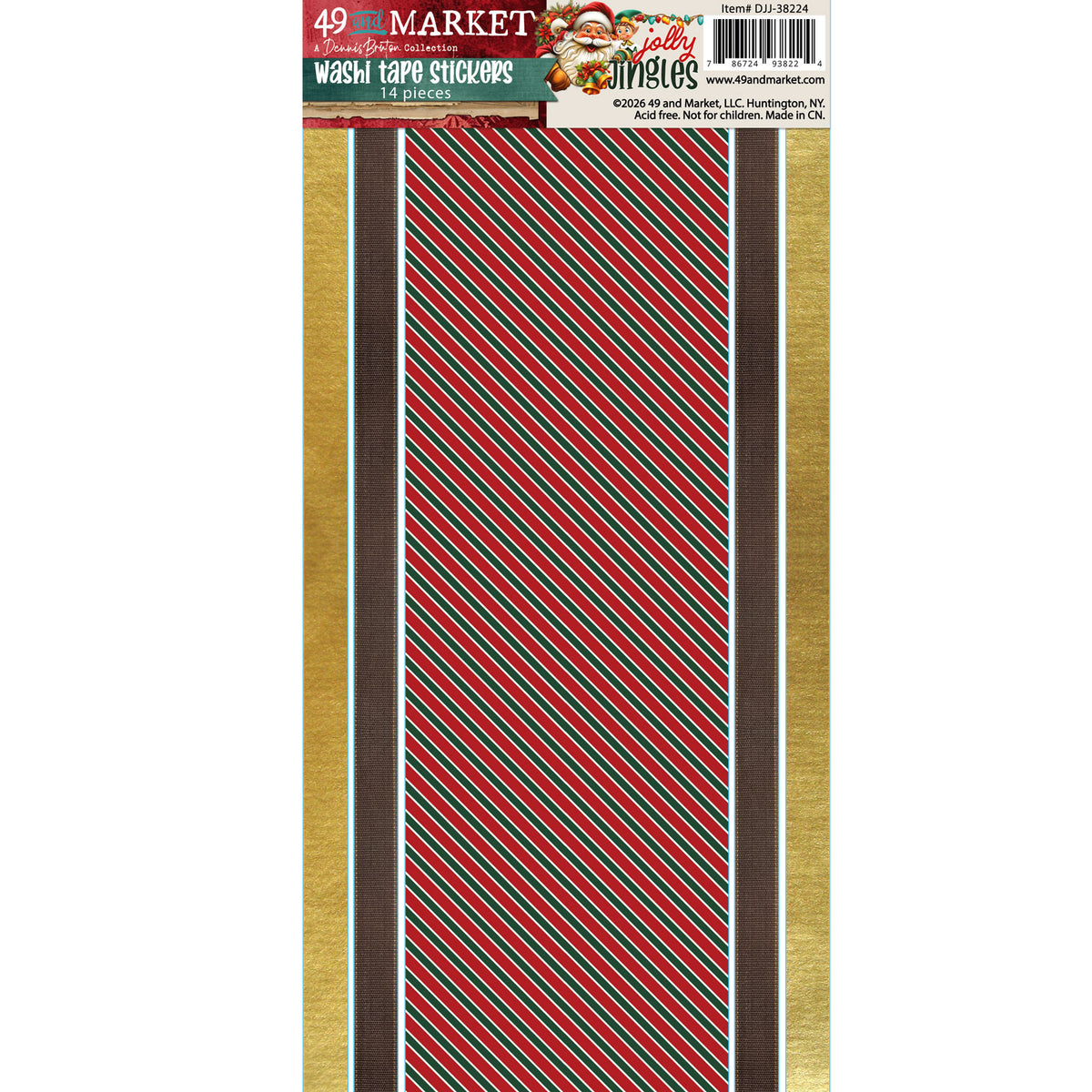 Jolly Jingles - Washi Sticker Set