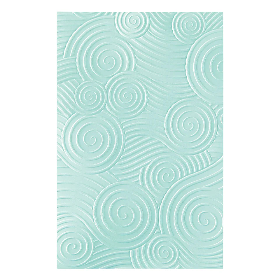 Whimsical Skies - 3D Embossing Folder