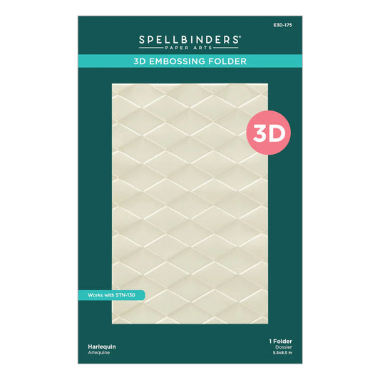 Harlequin - 3D Embossing Folder