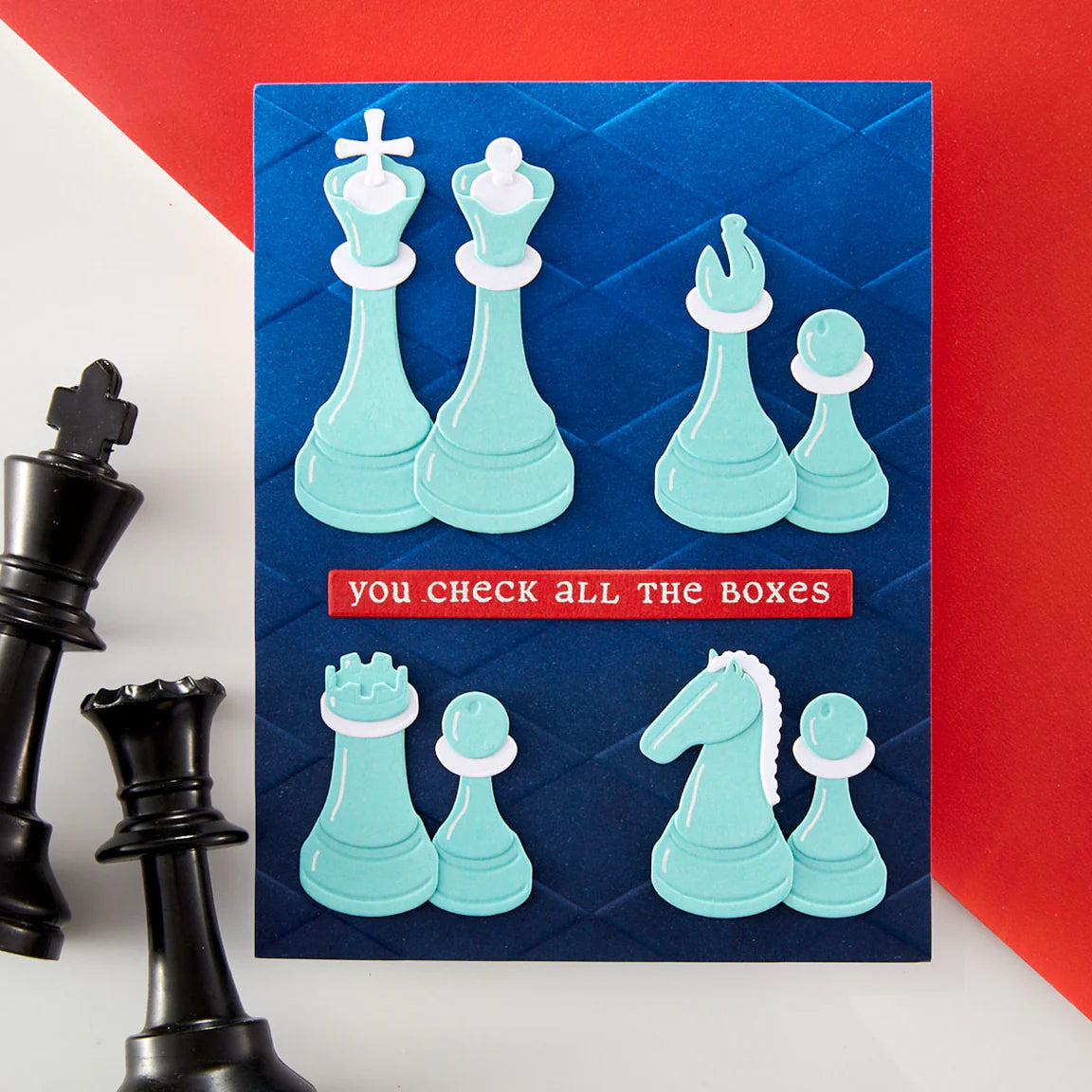 Harlequin - 3D Embossing Folder