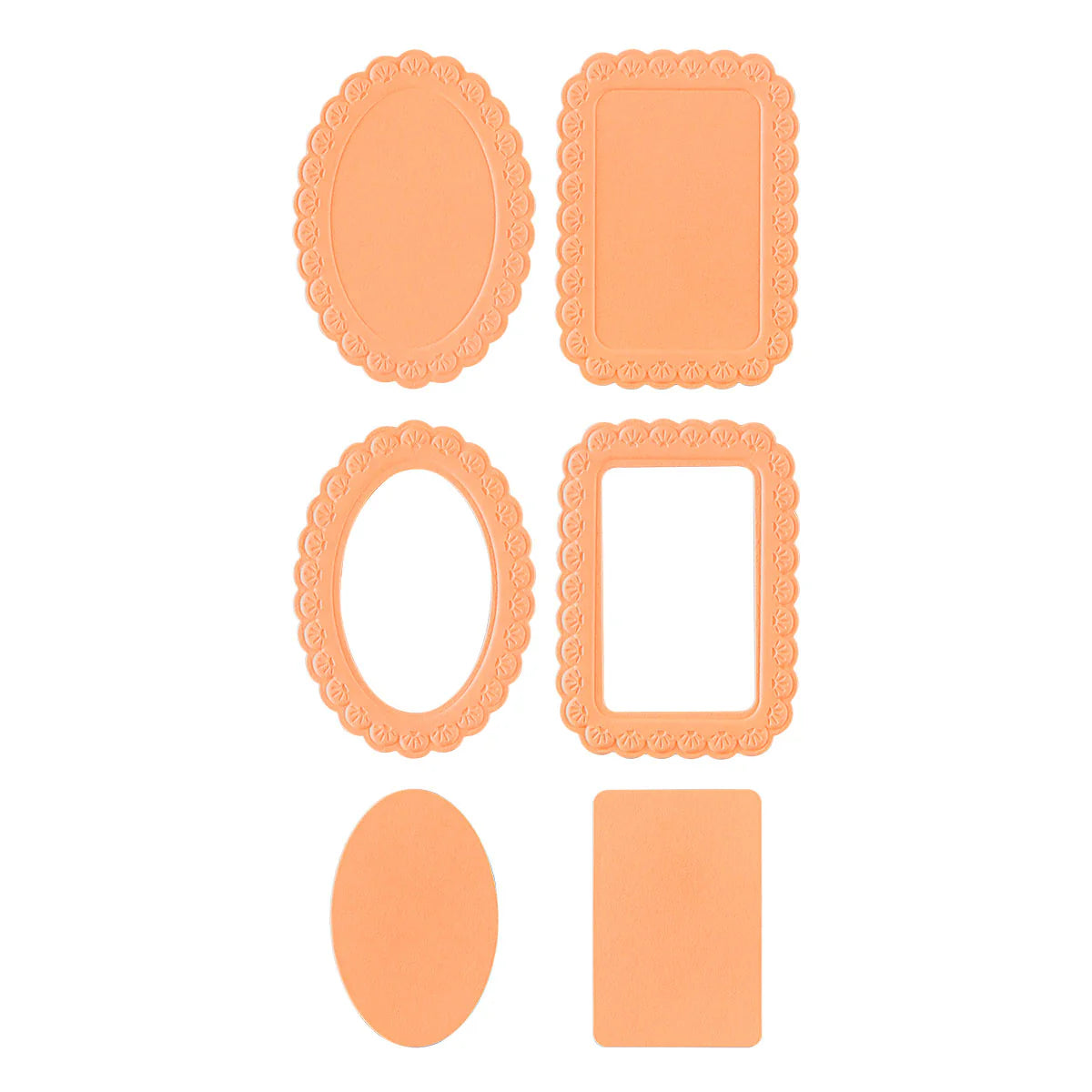 Scalloped Frames - 3D Emboss & Cut Folder