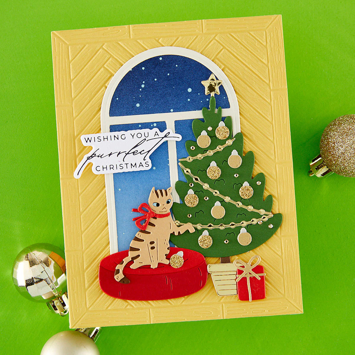 Herringbone Decor - 3D Embossing Folder by Yana Smakula