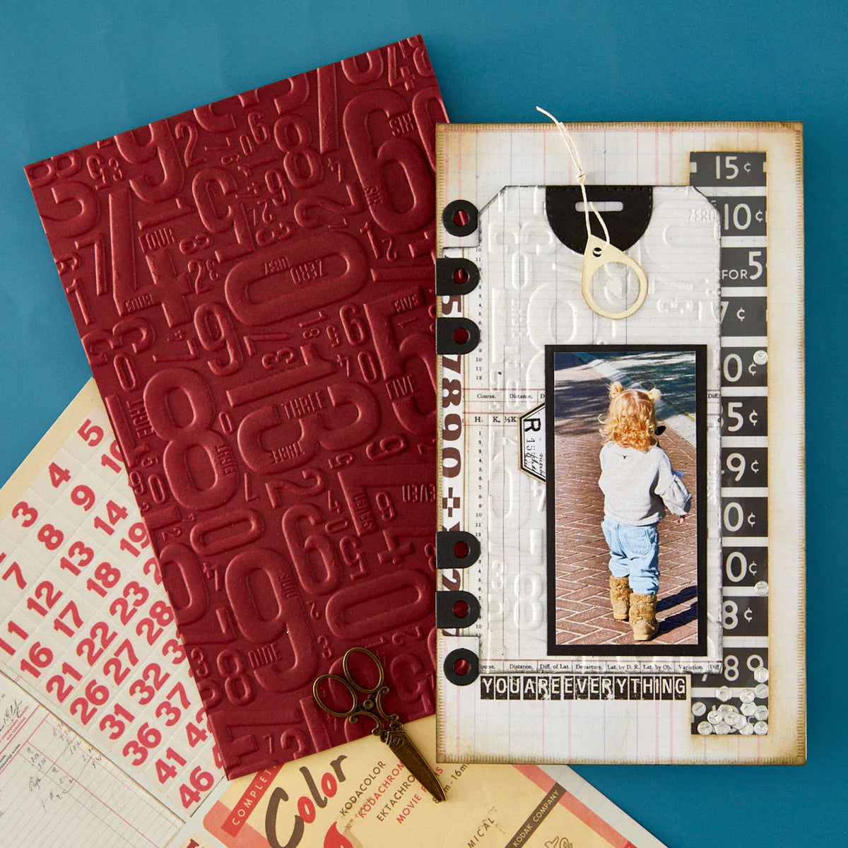 Keepsake Capsule Page - Die by Esther Glas