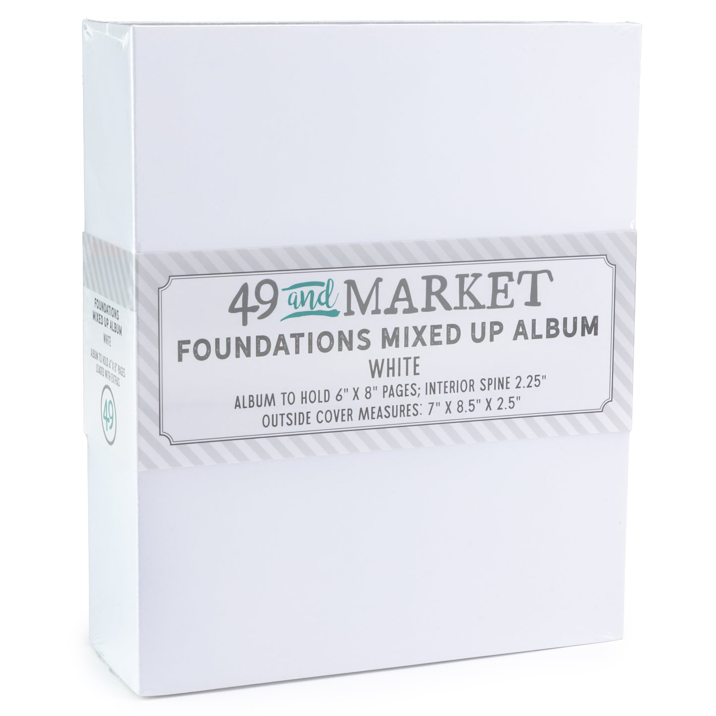 Foundations Mixed Up Album - 6x8 - White