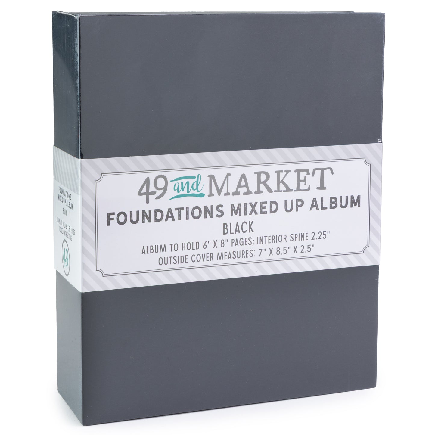 Foundations Mixed Up Album - 6x8 - Black