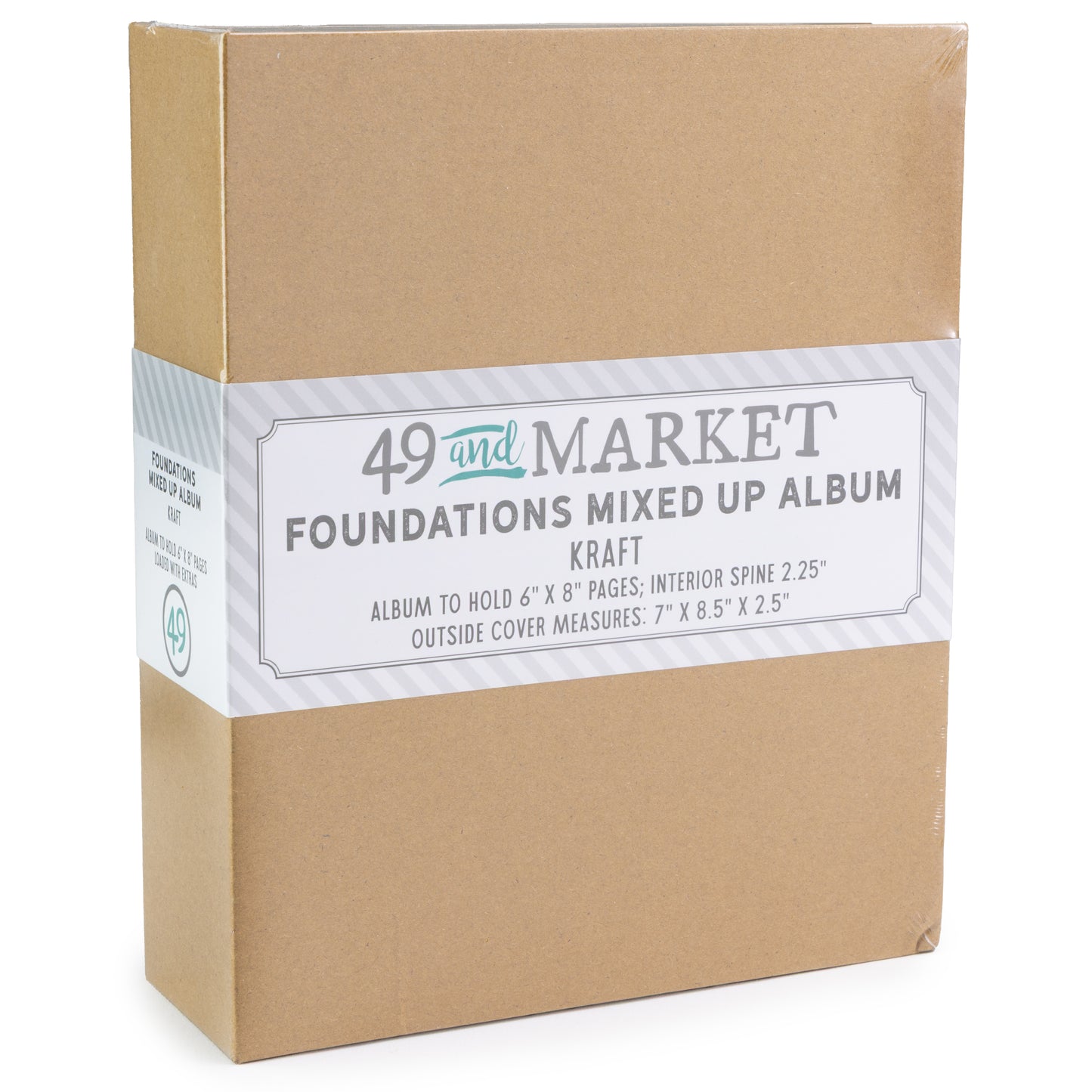 Foundations Mixed Up Album - 6x8 - Kraft