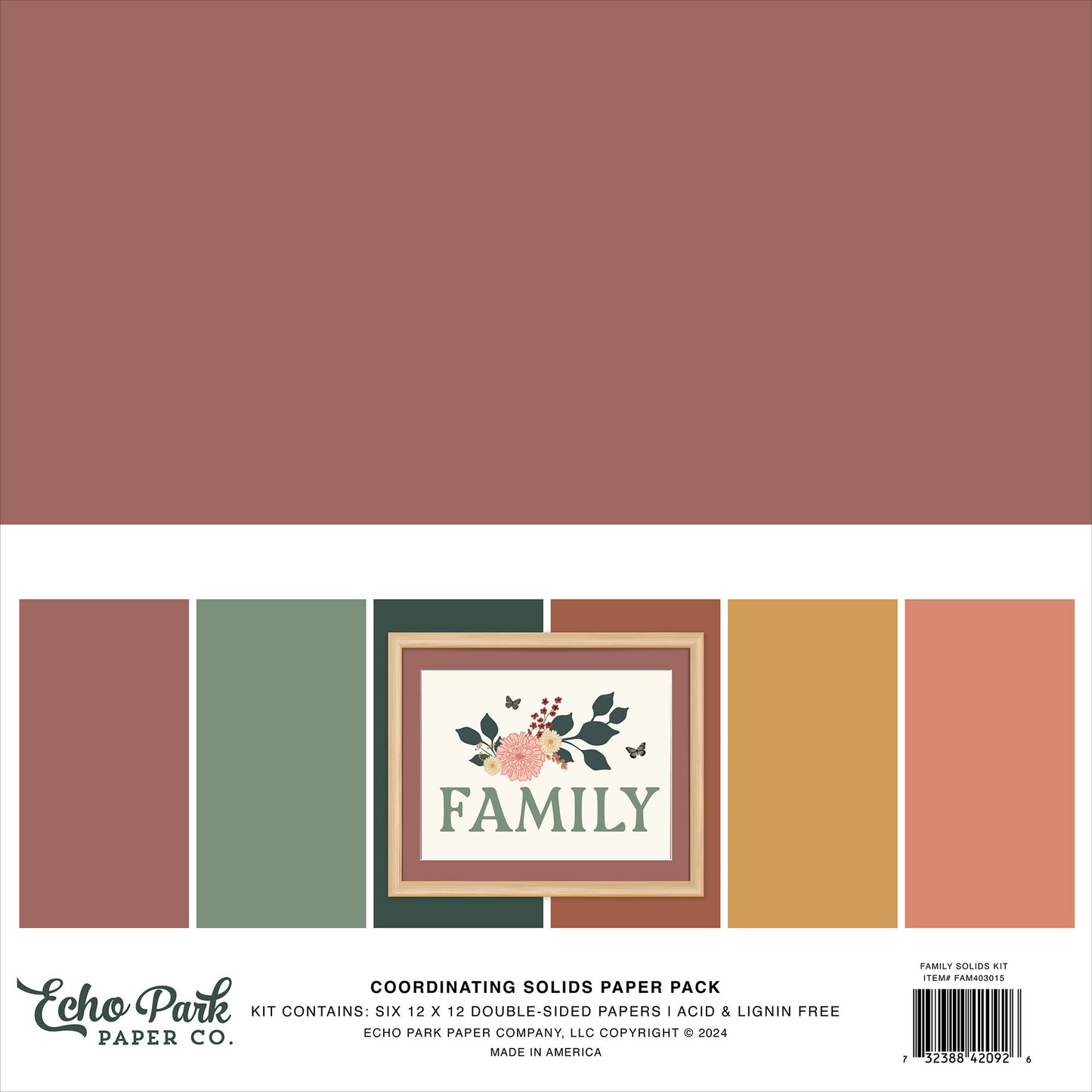 Family - 12x12 Solids