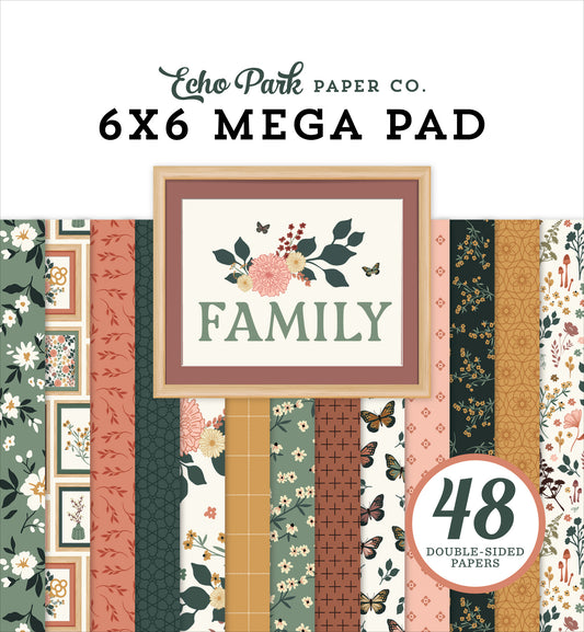 Family - 6x6 Mega Cardmakers Paper Pad