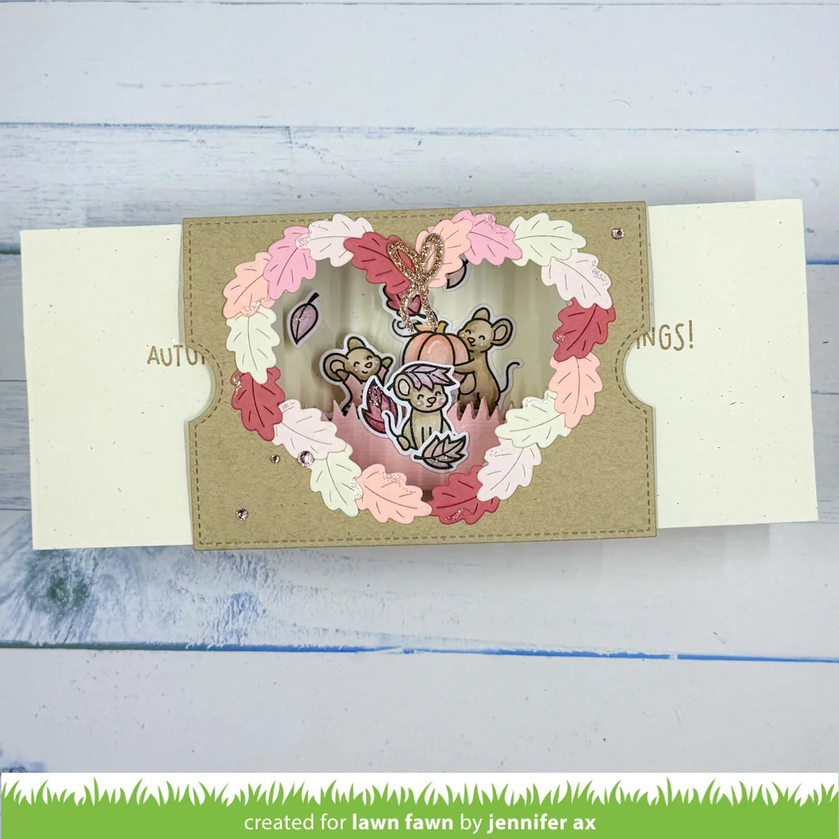 Fall Mice - Stamp