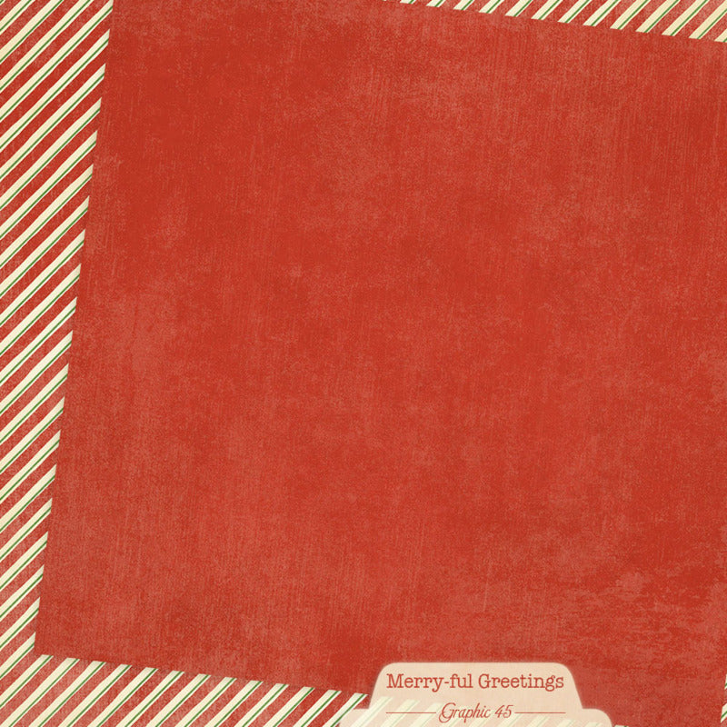 Merry-ful Greetings - 12x12 Solids