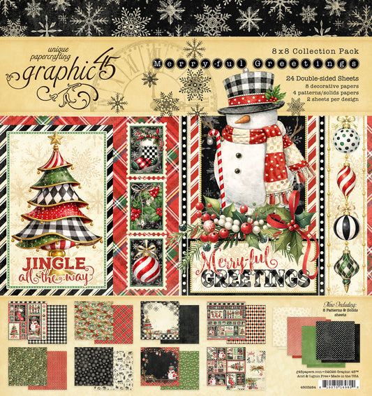 Merry-ful Greetings - 8x8 Collection