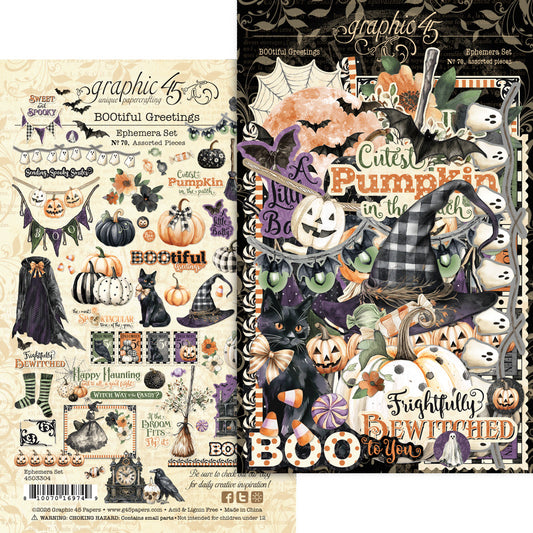 BOOtiful Greetings - Ephemera