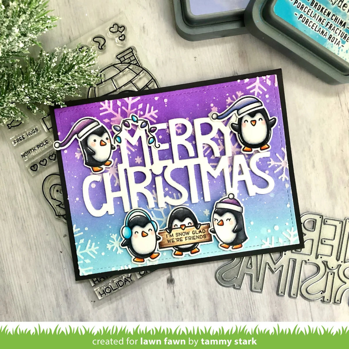 Penguin Party - Stamp