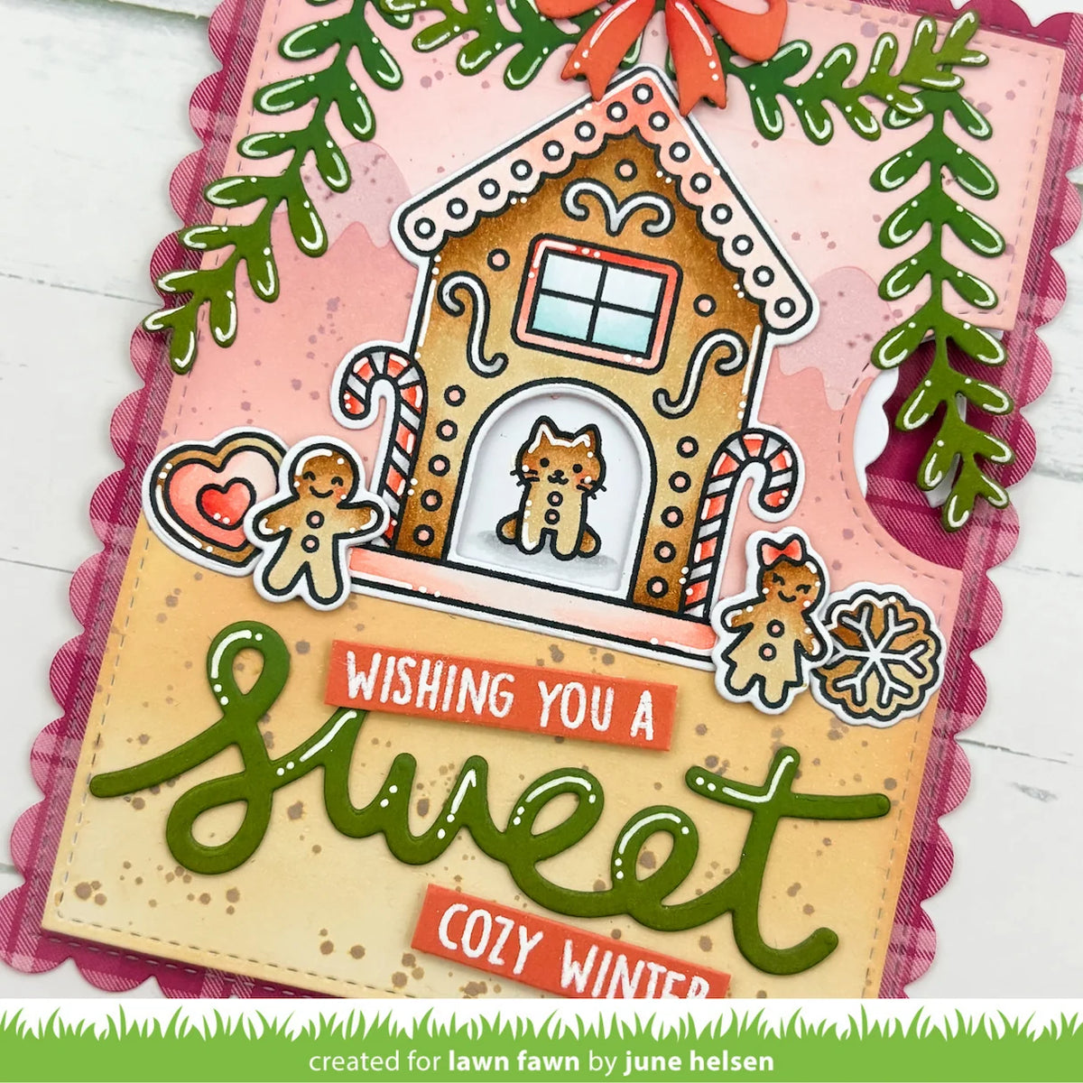 Gingerbread House - Stamp