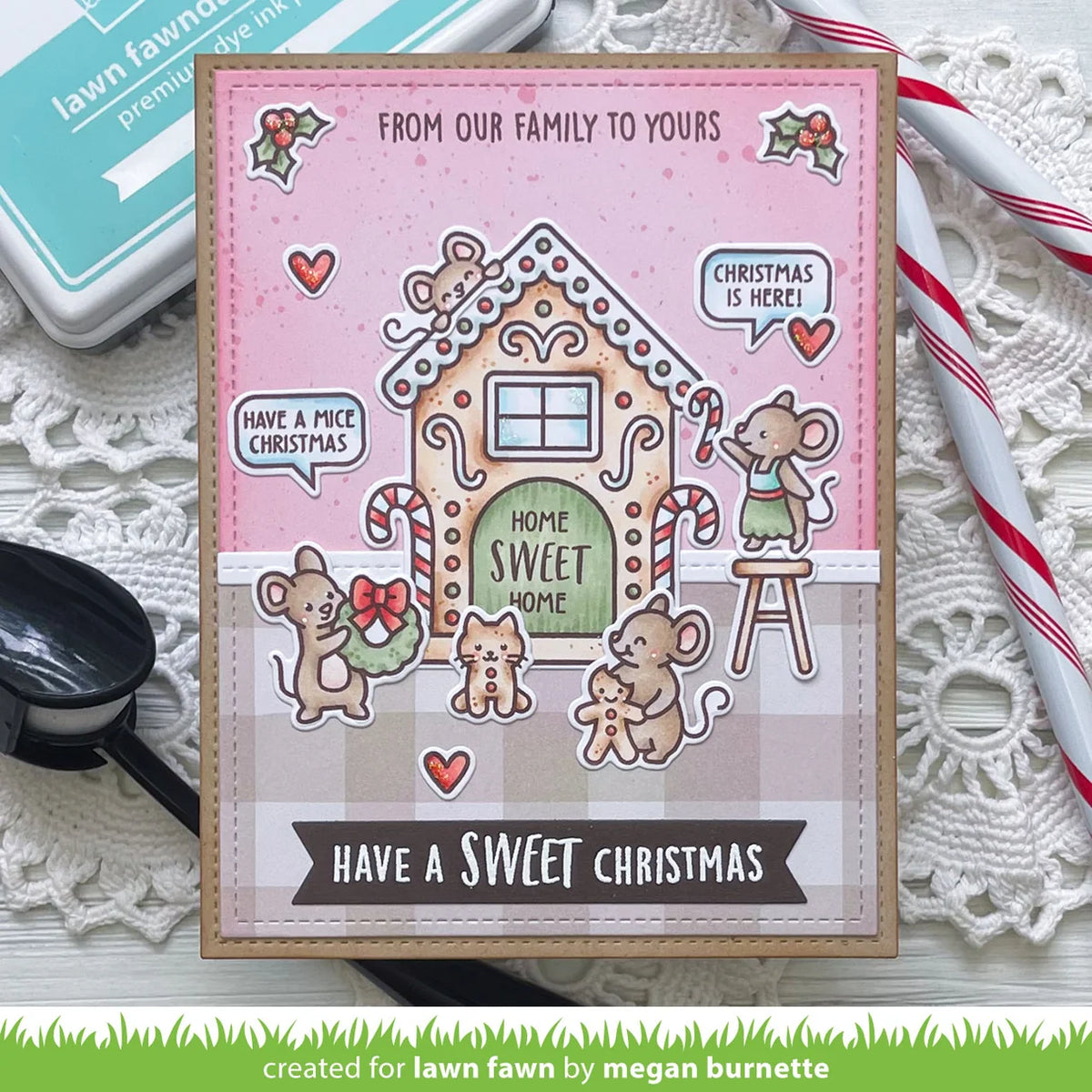 Gingerbread House - Stamp