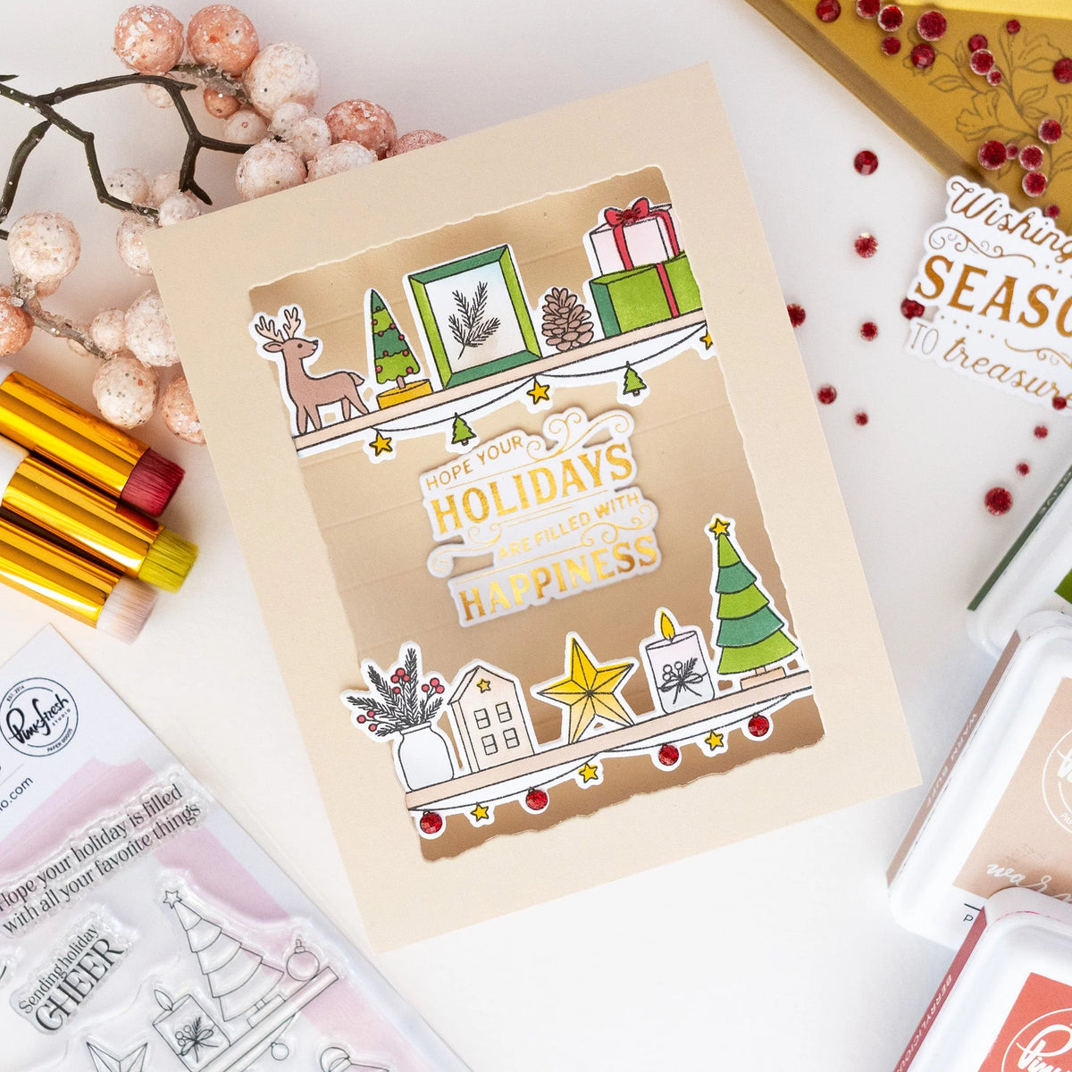 Holiday Treasures - Stamp & Die