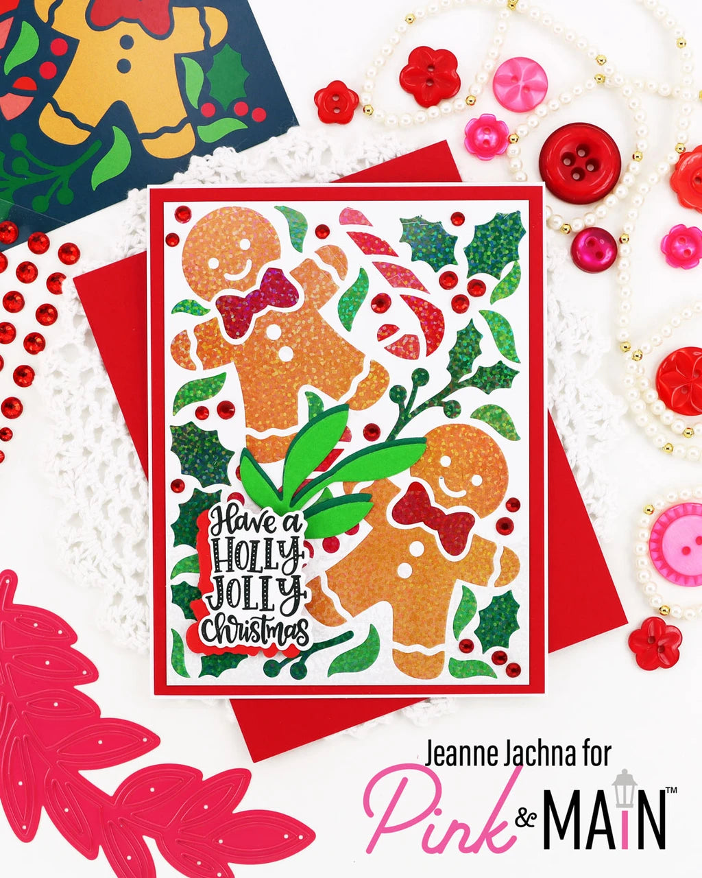 Holly Jolly Sentiments - Stamp & Die