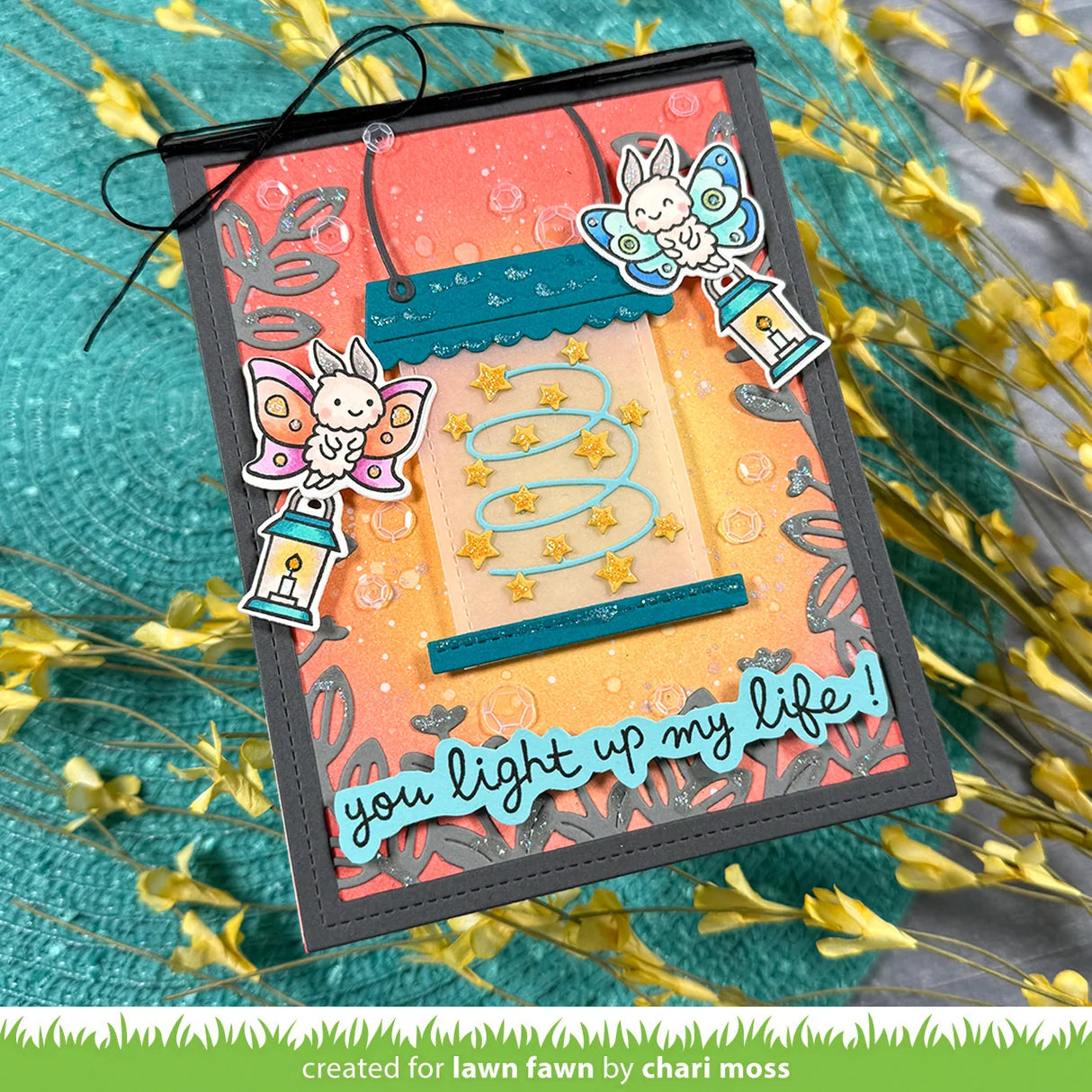 I Like Cute Moths - Stamp