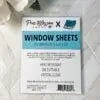 A2- Window Sheets - 20 Pack
