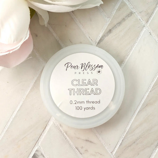 Clear Thread - 100 Yards