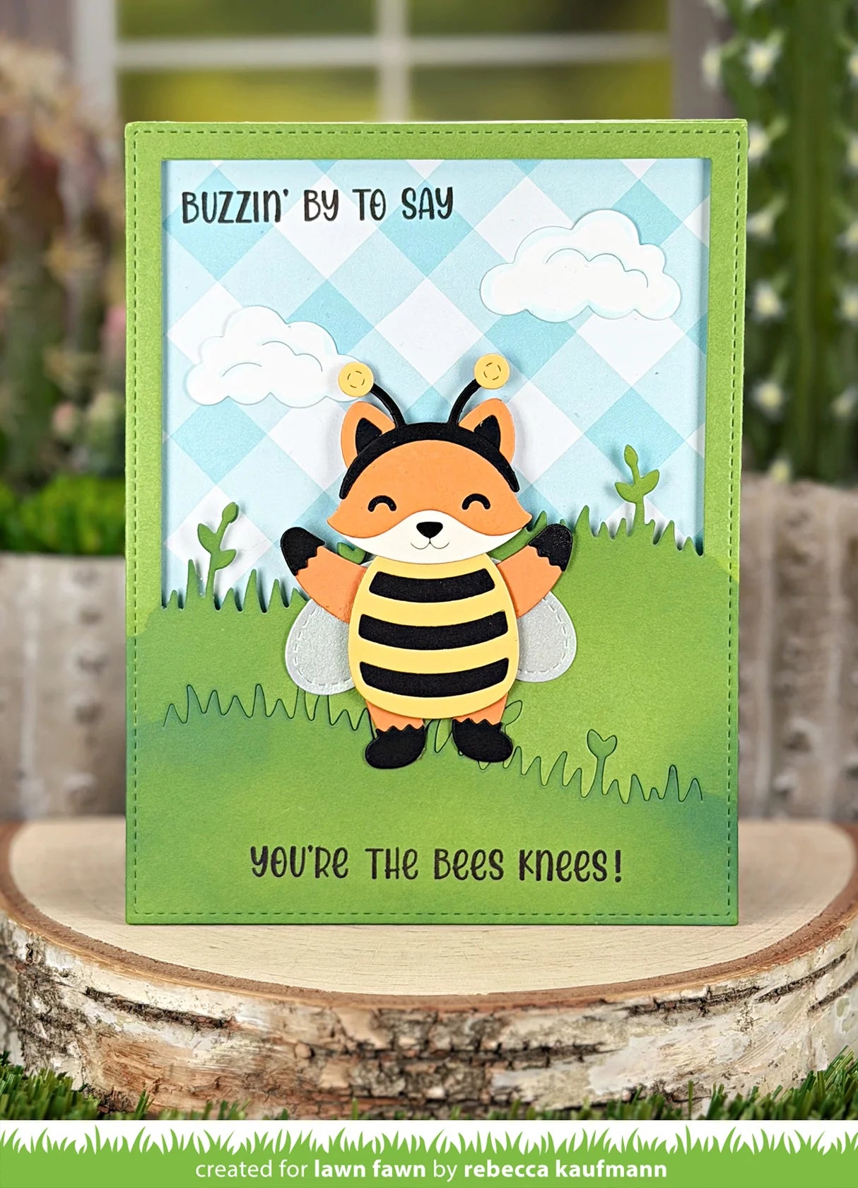 Henry's Build - A - Sentiment : Honey Bee - Stamp