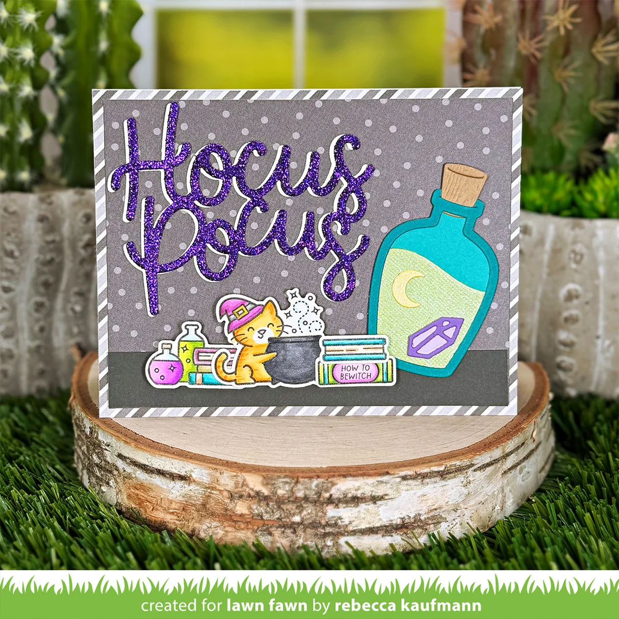 Hocus Purr-cus! Add-On - Stamp & Lawn Cut