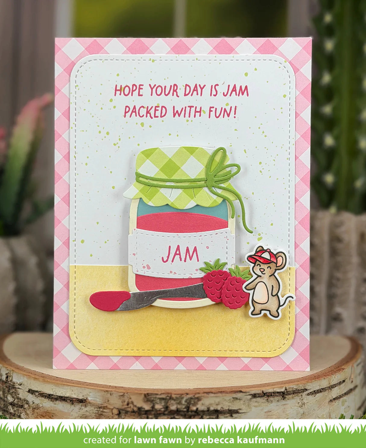 Jam and Honey Sentiments - Stamp
