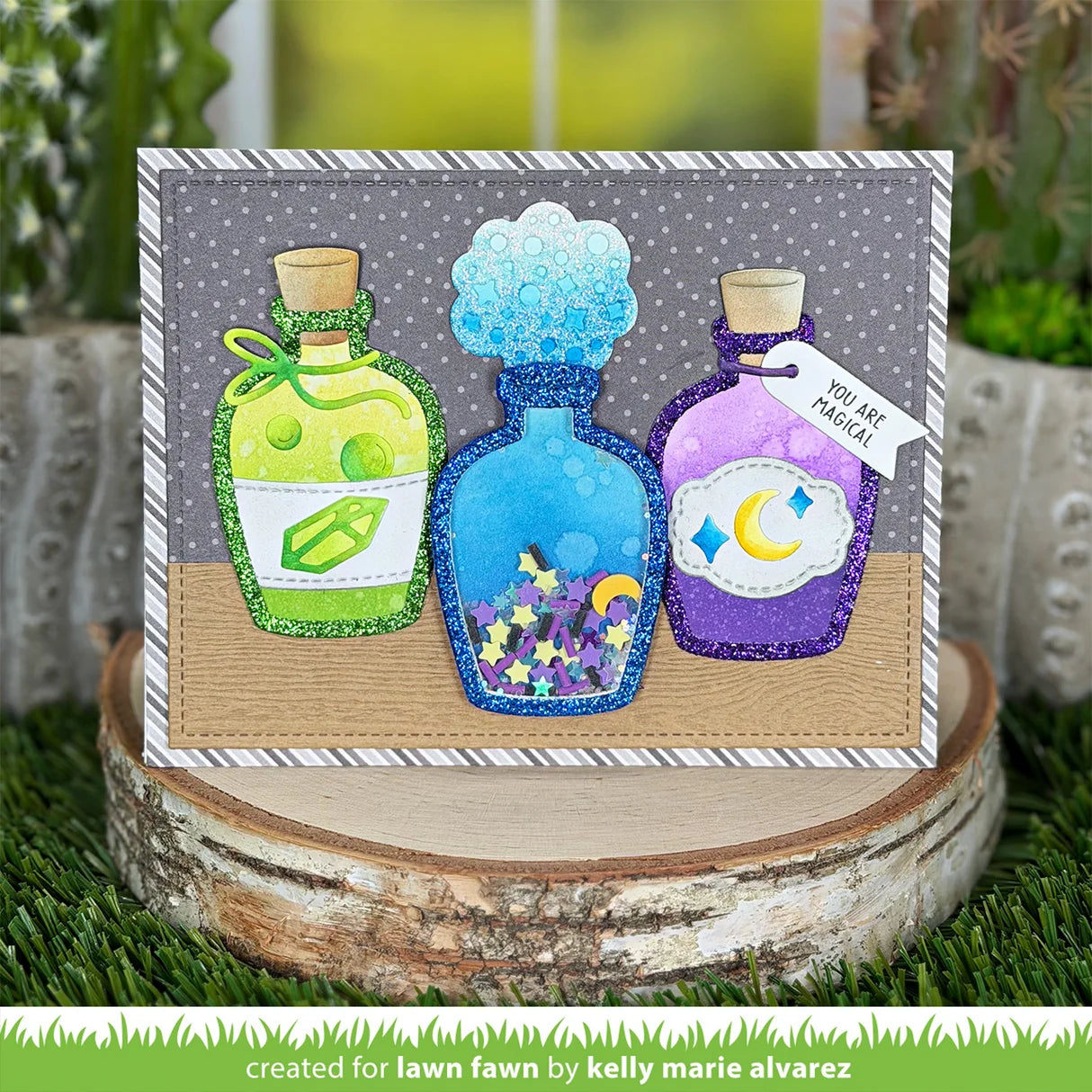 Build-A-Potion Bottle - Lawn Cut