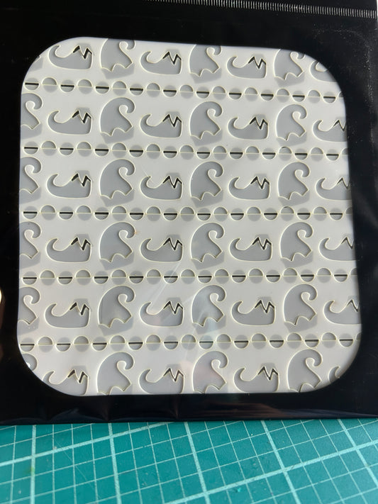 Hat and Boot - Layering Stencils*