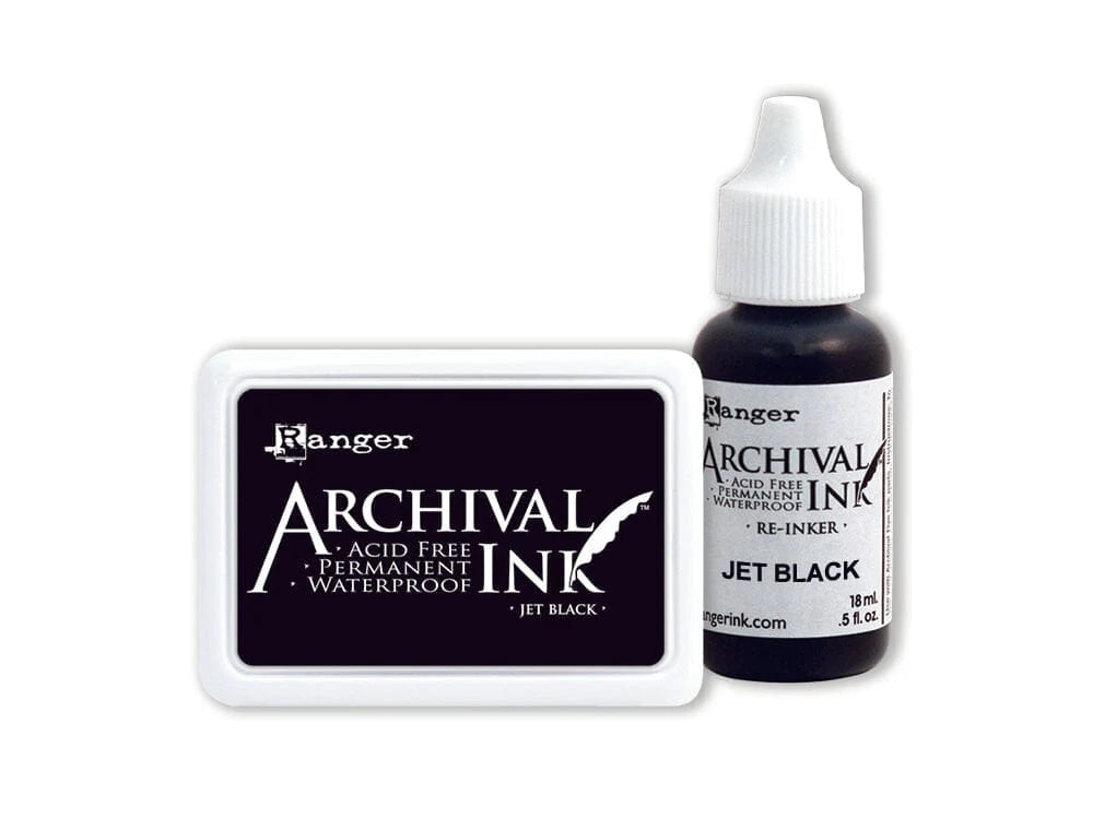 Archival Ink - Reinker - Jet Black