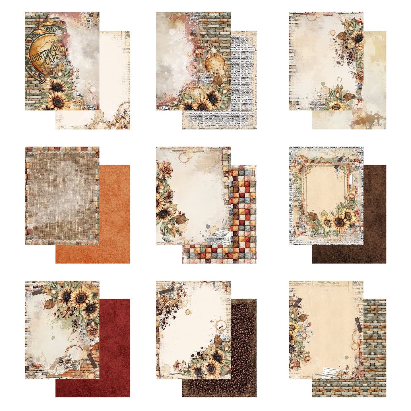 Country Heart Cafe - 6x8 Collection