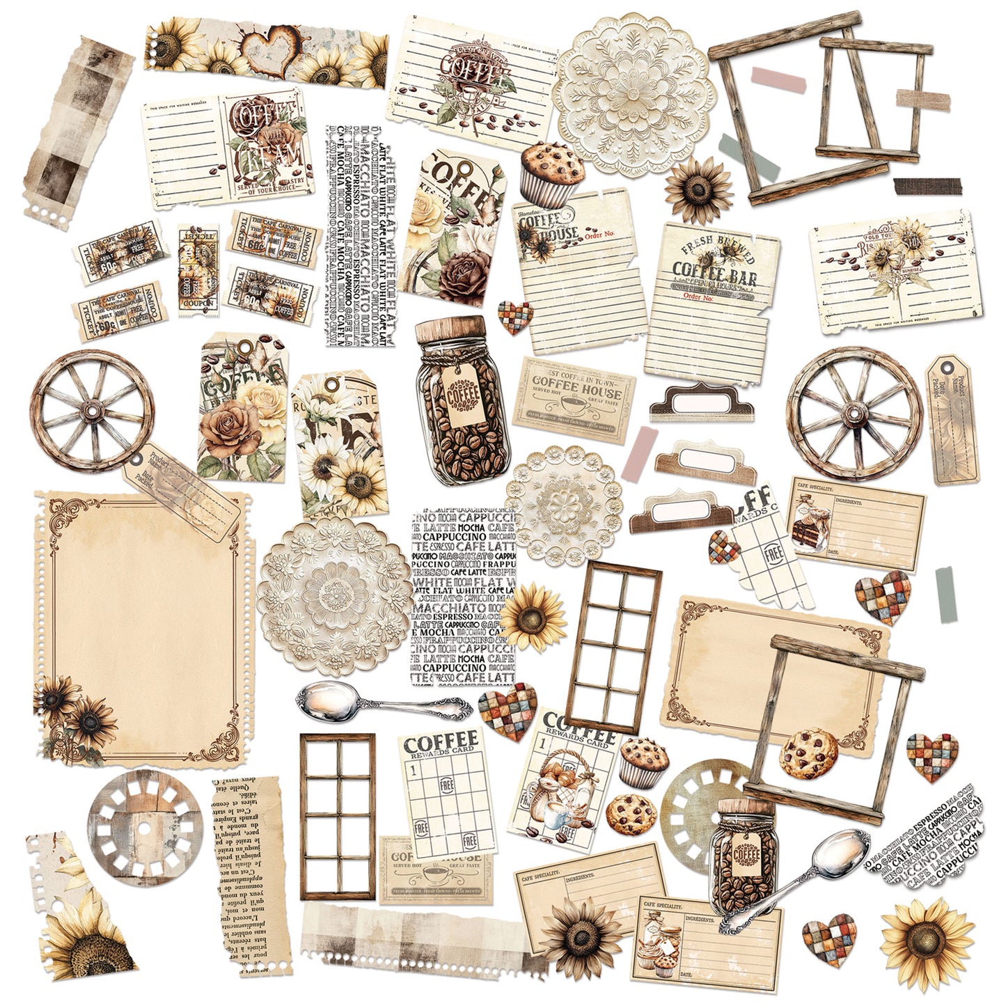 Country Heart Cafe - Die Cuts