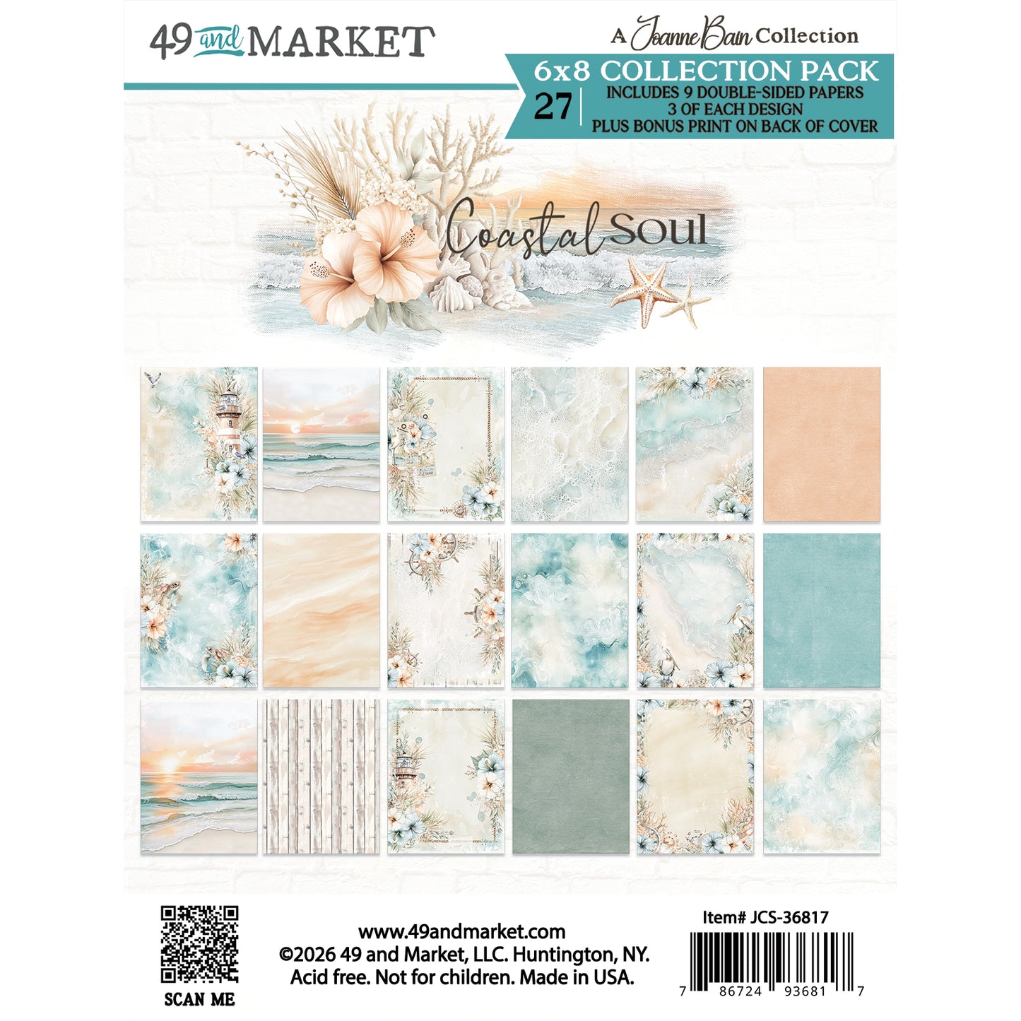 Coastal Soul - 6x8 Collection