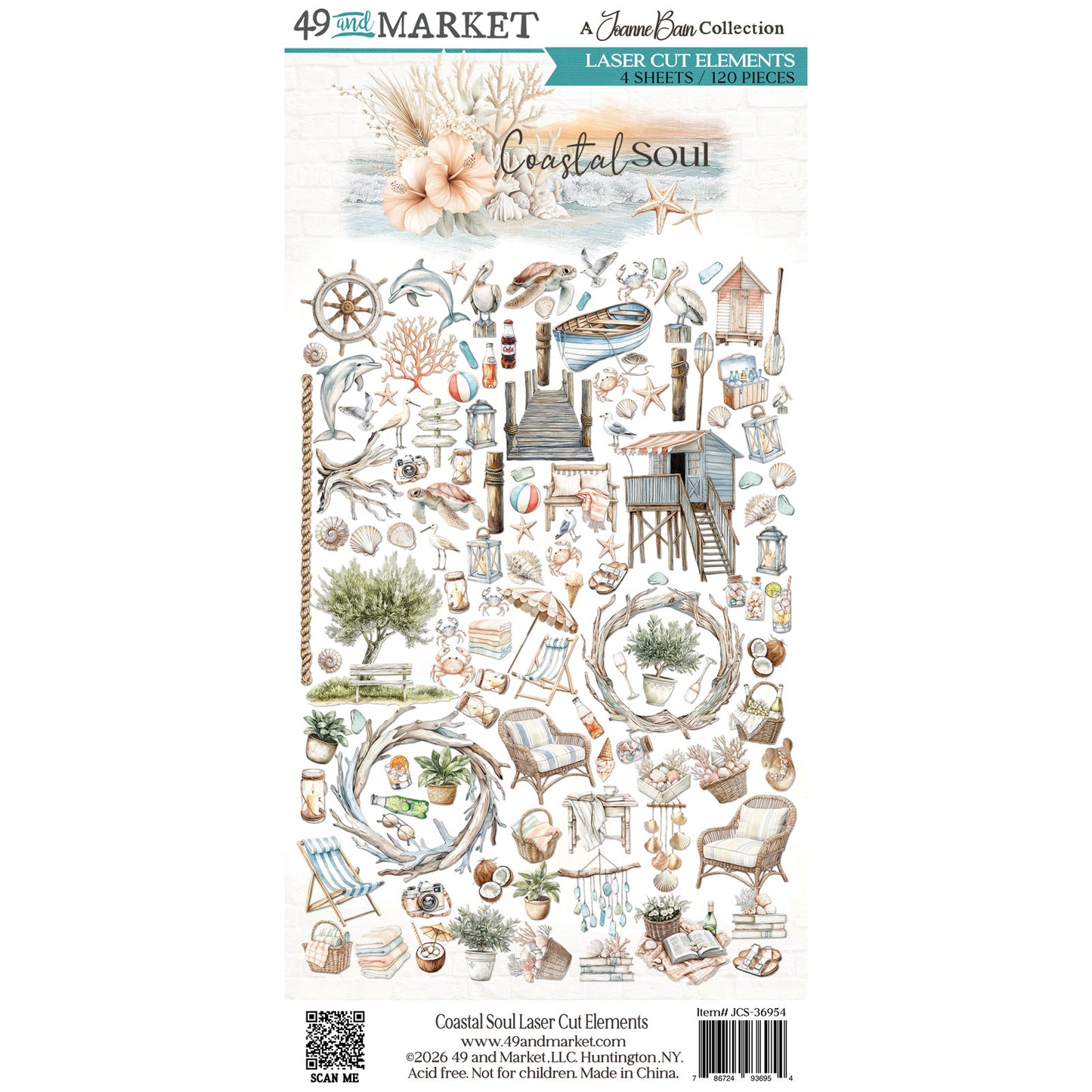 Coastal Soul - Element Laser Cuts