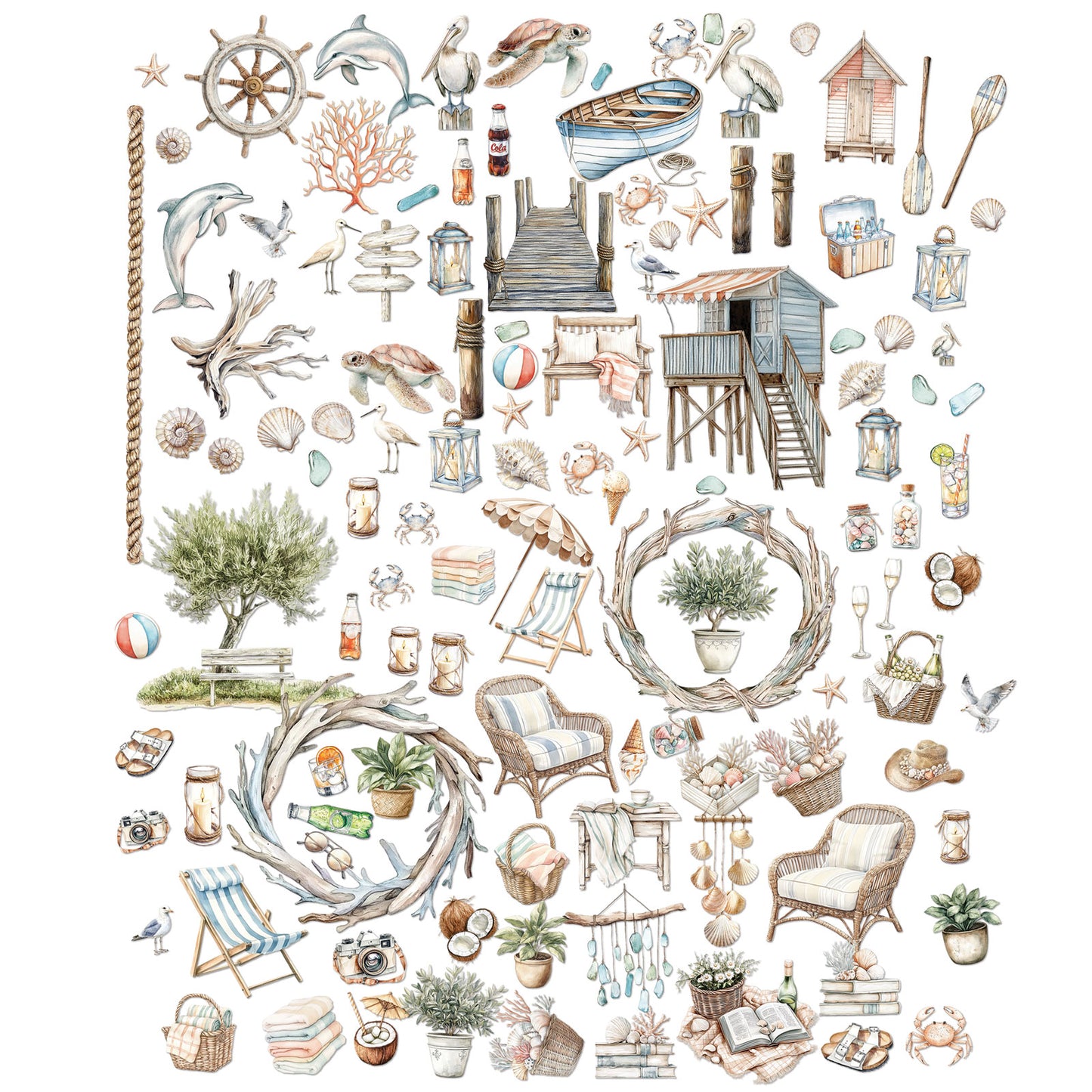 Coastal Soul - Element Laser Cuts