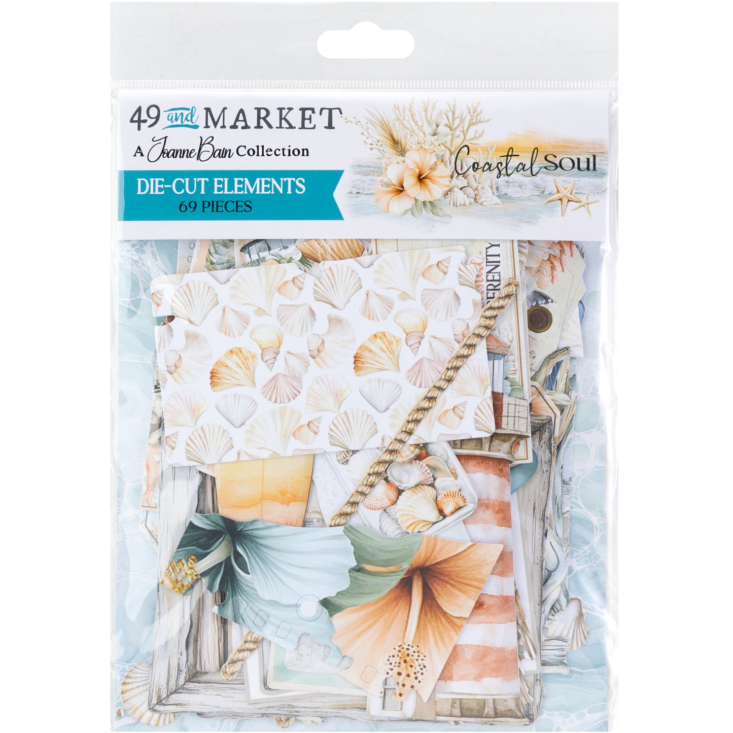Coastal Soul - Die Cut Elements