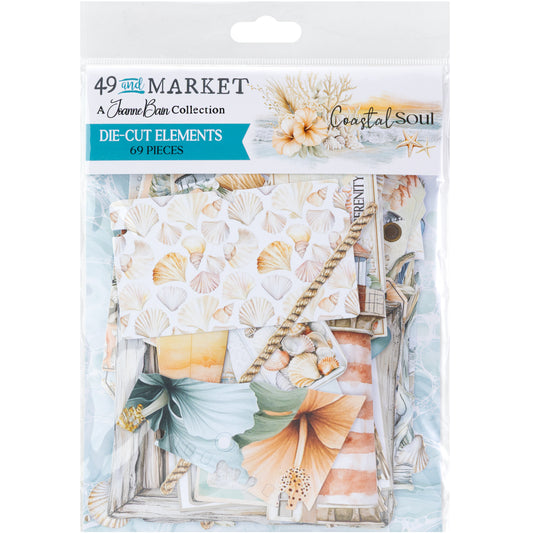 Coastal Soul - Die Cut Elements
