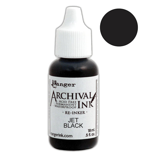 Archival Ink - Reinker - Jet Black