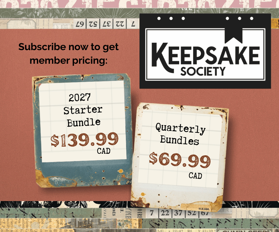 Keepsake Society - Starter Bundle