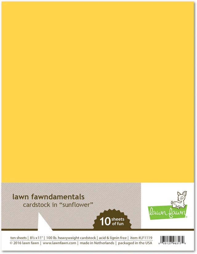8.5x11 - Sunflower - Cardstock