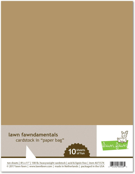 8.5x11 - Paper Bag - Cardstock
