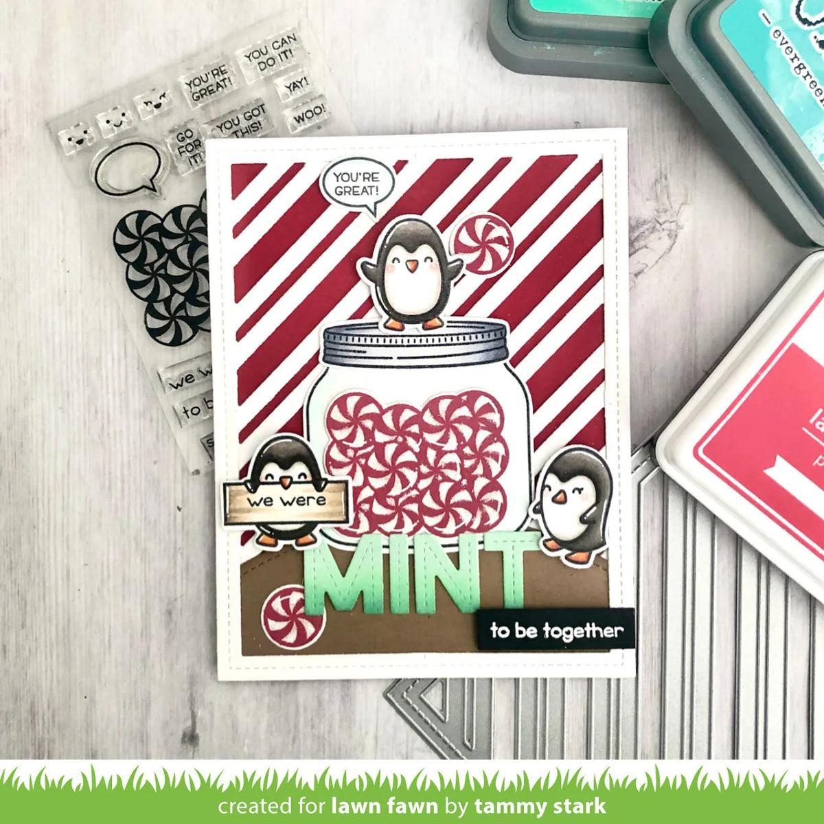 Penguin Party - Stamp