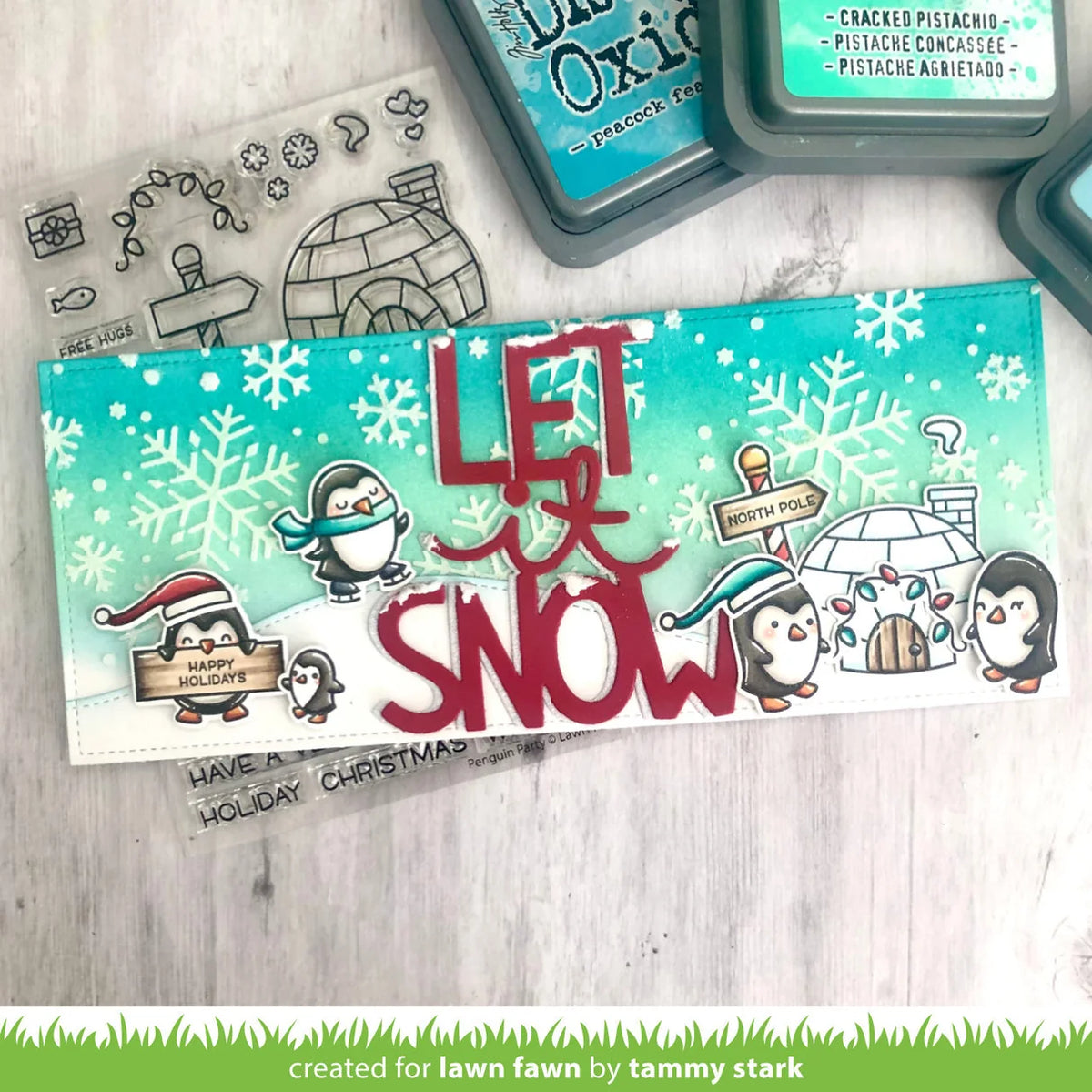 Penguin Party - Stamp