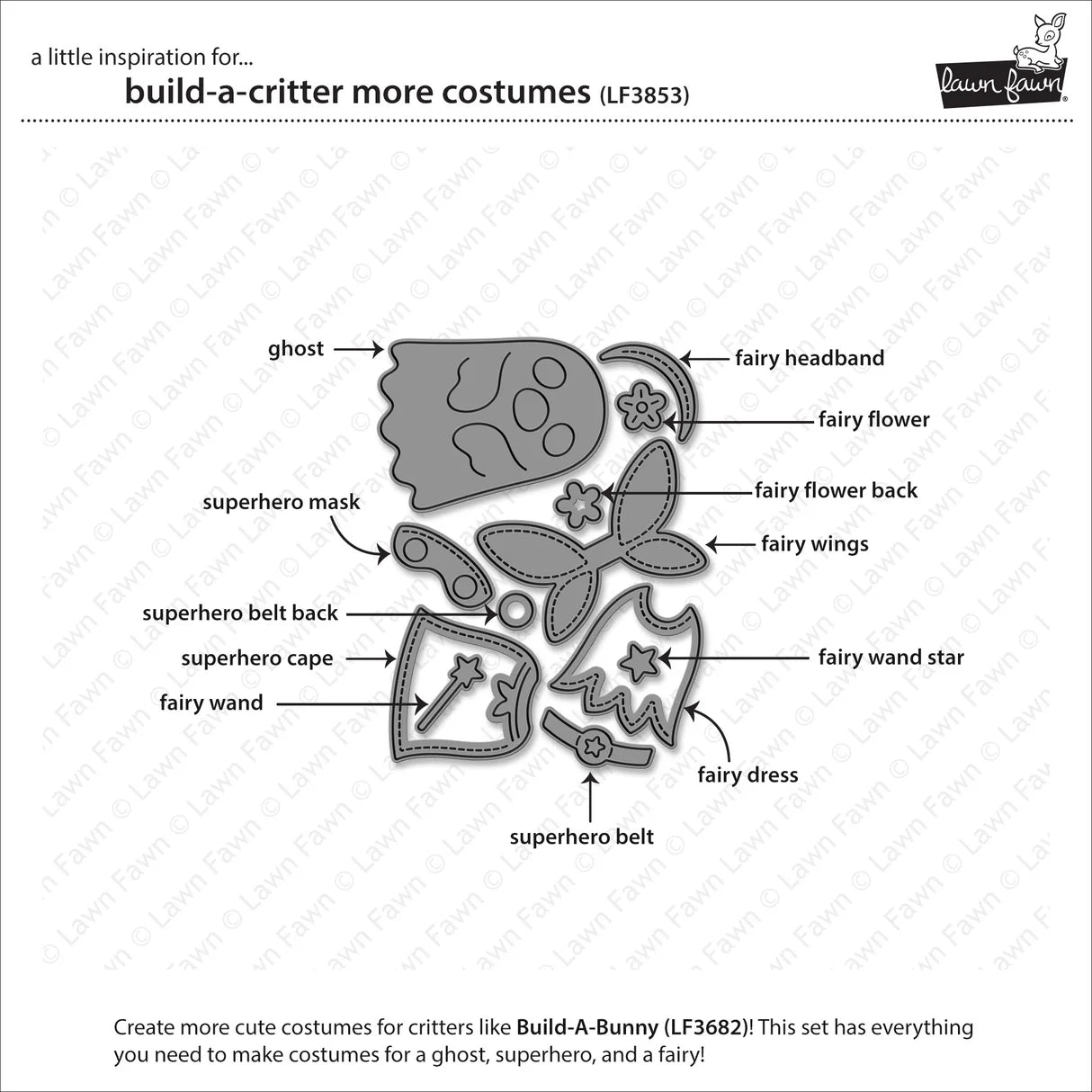 Build-A-Critter - More Halloween Costume - Lawn Cuts