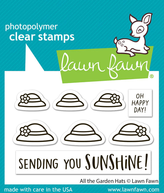 All The Garden Hats - Stamps
