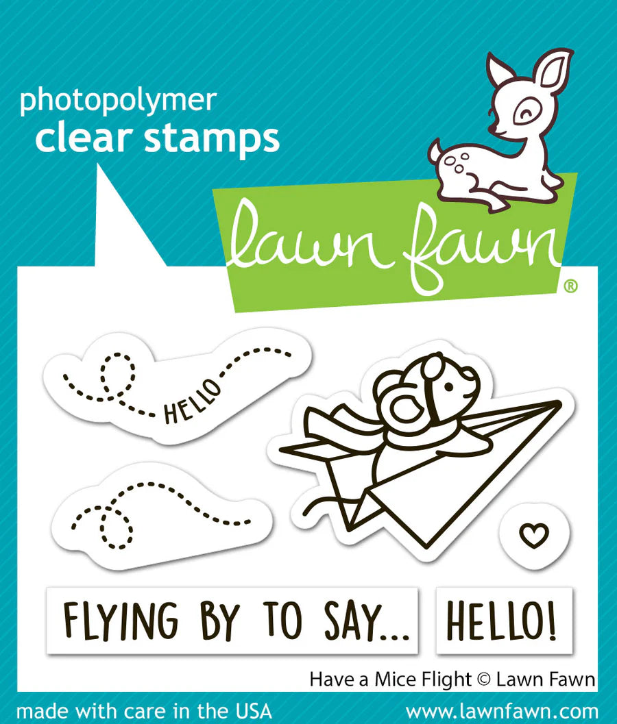 Have A Mice Flight - Stamps