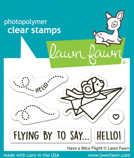 Have A Mice Flight - Stamps