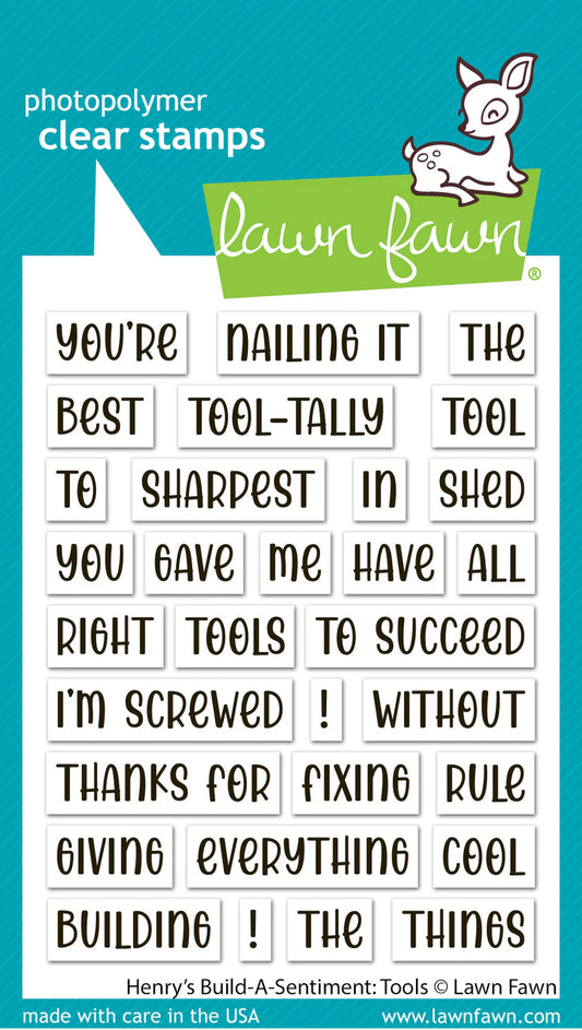 Henry's Build-A-Sentiments: Tools - Stamps