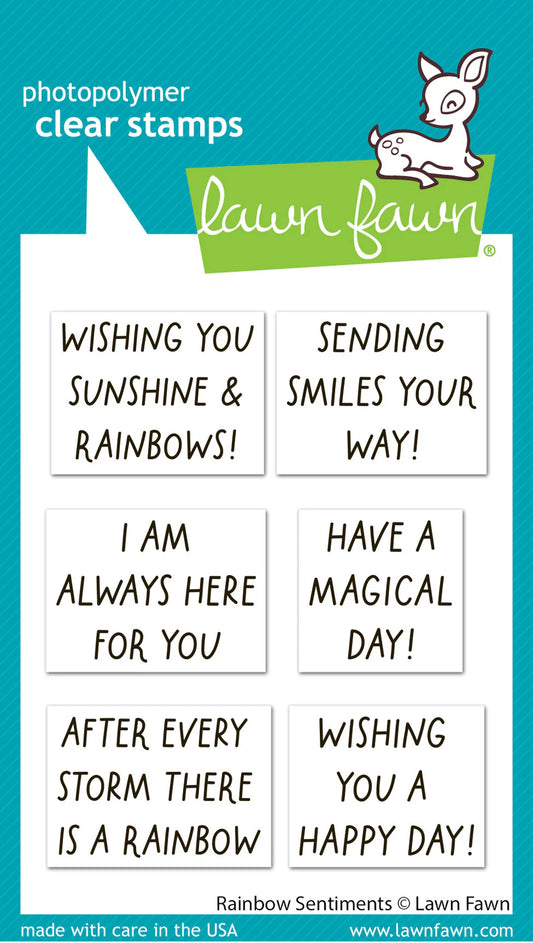 Rainbow Sentiments - Stamps